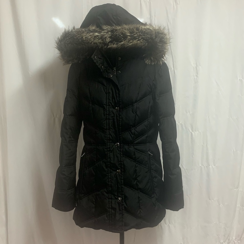 Black London fog Snow jacket